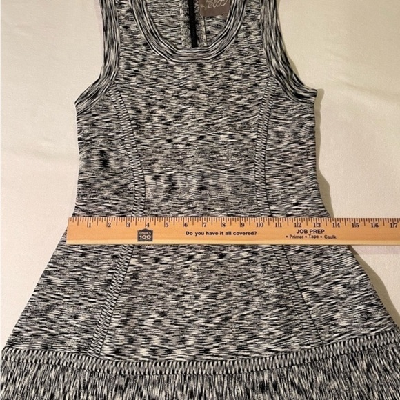 Lela Rose Black and White Patterned Dress - Picture 14 of 16